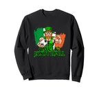 Gaelic Football Heart Celtic Irish Sweatshirt - Unique Graphic Men Women