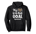 Proud Soccer Goalie Aunt Soccer Hoodie - Custom Art Print for Adults