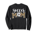 Soccer Mom Leopard Soccer Mama Mom Sweatshirt - Custom Art Print Men Women