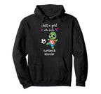 Turtle Soccer Turtle Soccer Hoodie - Minimalist Print Unisex