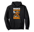 Ice Hockey Goalie Goaltender Keeper Hoodie - Graphic Print Men Women