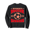 Soccer Team Outfit Players Fans Sweatshirt - Minimalist Print for Adults