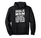 Goalkeeper Mother Most Stressful Hoodie - Trendy Graphic Men Women