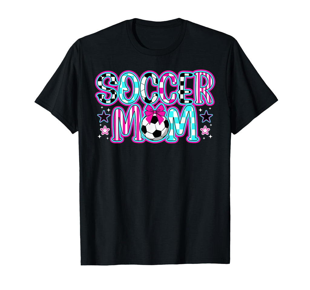Soccer Mom Soccer Player Mama T-Shirt - Novelty Apparel for Adults