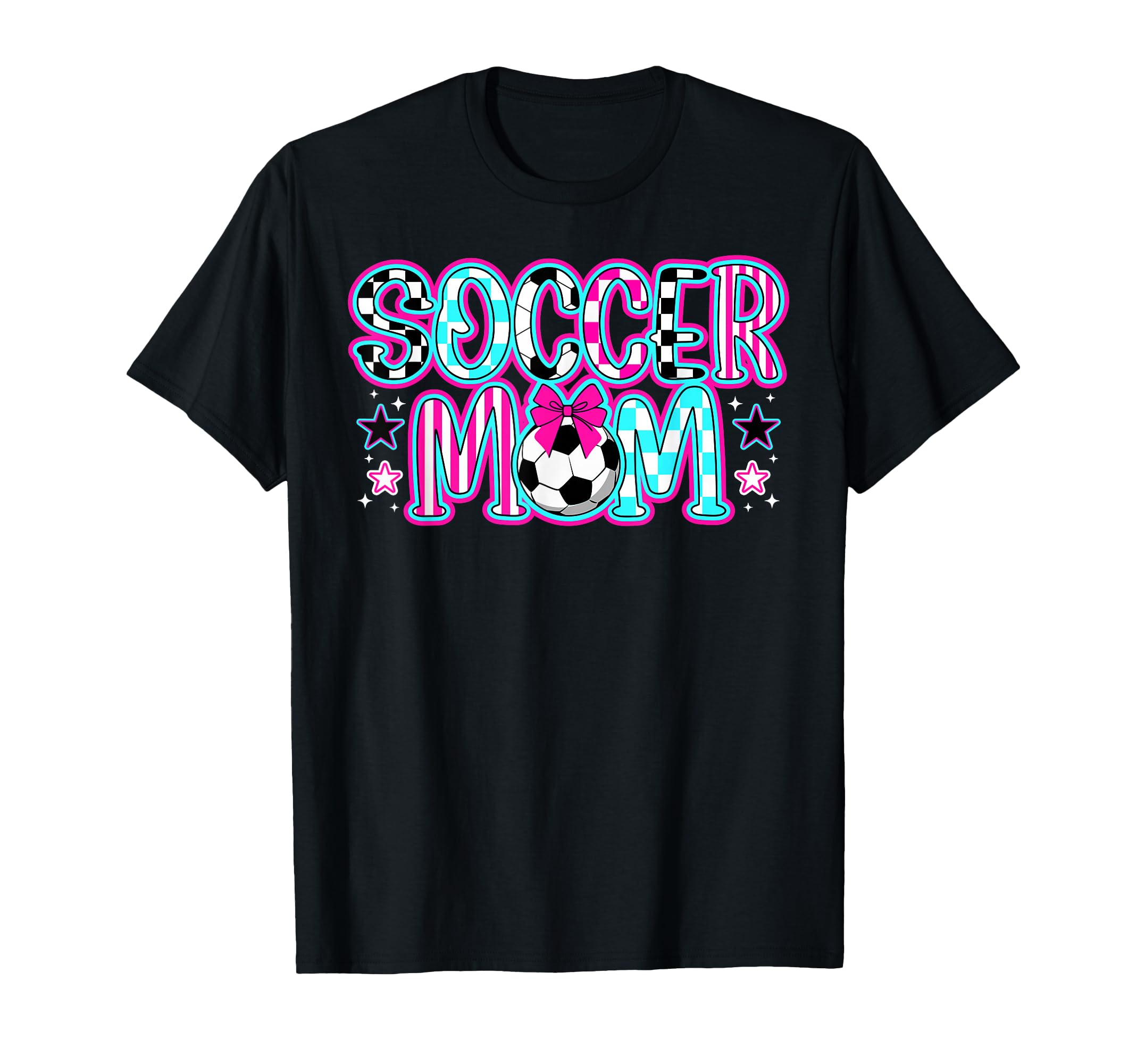 Soccer Mom Soccer Player Mama T-Shirt - Novelty Apparel for Adults