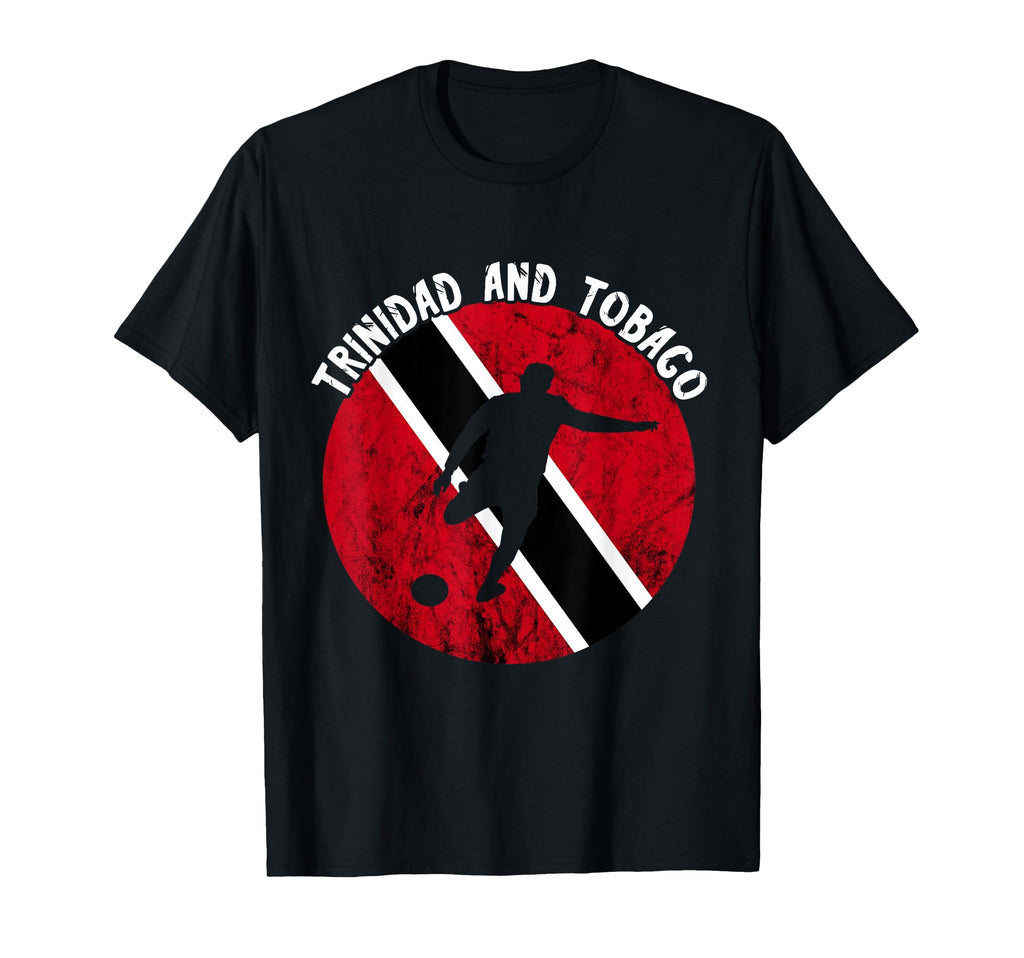Trinidad And Tobago Soccer Player T-Shirt - Trendy Graphic for Adults