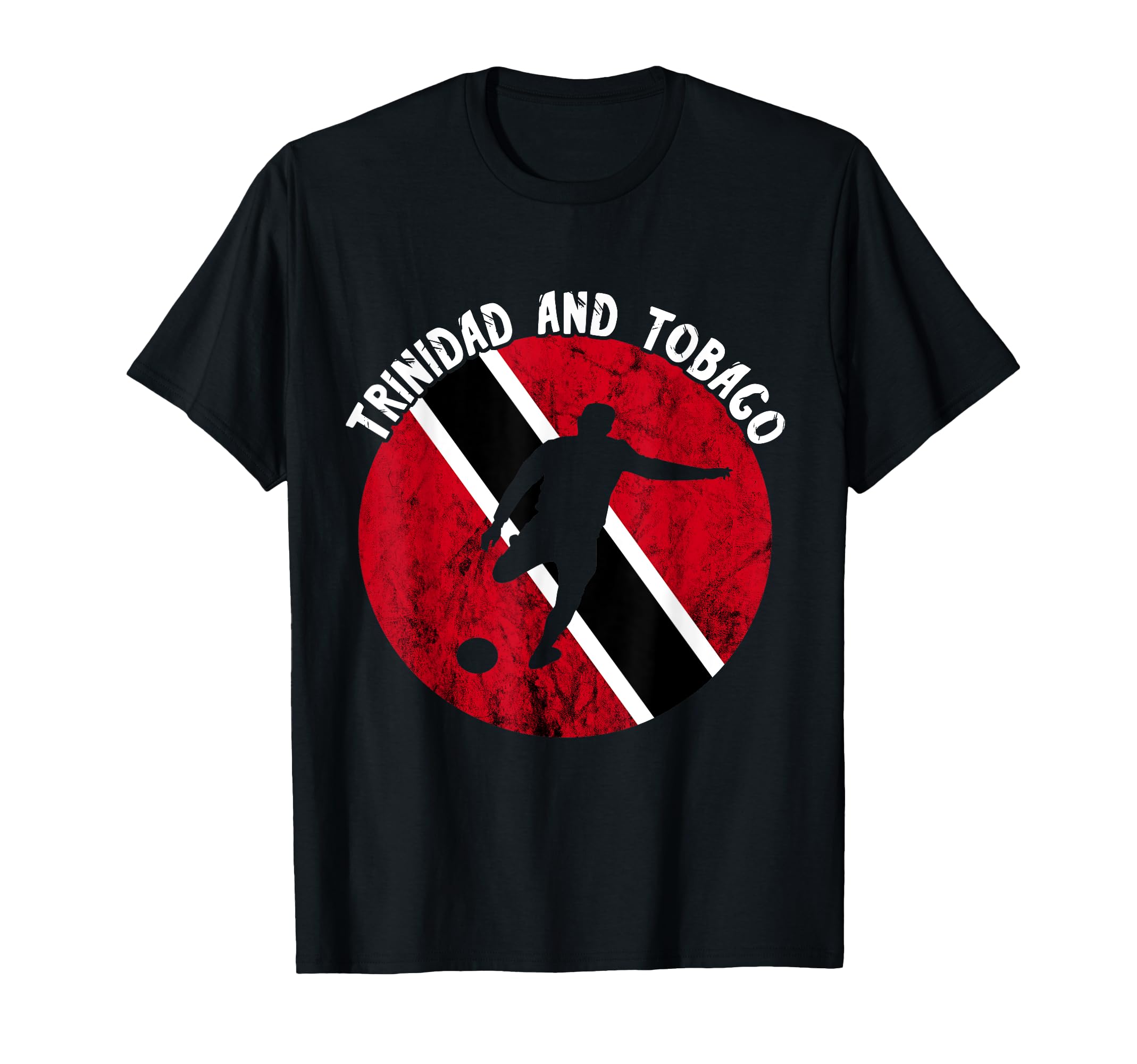 Trinidad And Tobago Soccer Player T-Shirt - Trendy Graphic for Adults
