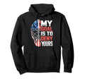 Ice Hockey Goalkeeper Mask Goalie Hockey Hoodie - Trendy Graphic Men Women