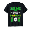 Nini Birthday Soccer Goal Family T-Shirt - Custom Art Print Men Women