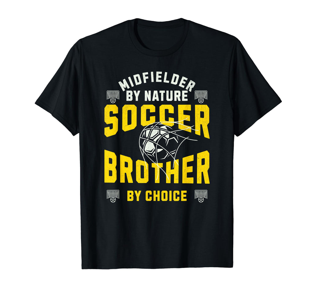 Midfielder Nature Soccer Player T-Shirt - Casual Everyday Wear Men Women