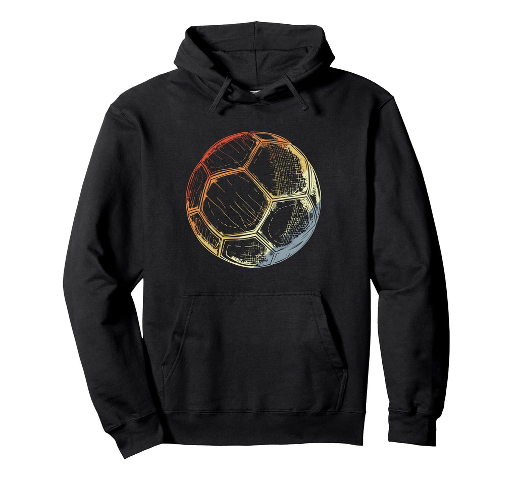 Soccer Ball Drawing Goal Keeper Hoodie - Aesthetic Graphic for Adults