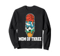 Basketball Soccer Volleyball Mom Ice Sweatshirt - Minimalist Print Unisex