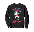 Soccer Funny Not Only Hobby Its Sweatshirt - Minimalist Print Unisex