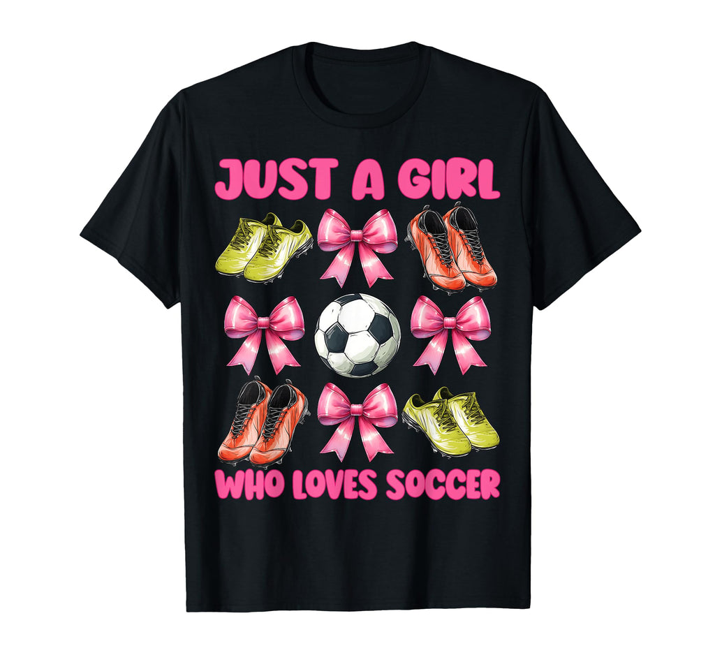 Just Who Loves Soccer Mom Mothers T-Shirt - Aesthetic Graphic Men Women
