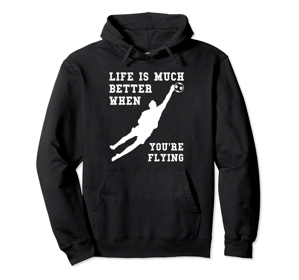 Life Is Much Better When Youre Flying Hoodie - Graphic Print Men Women