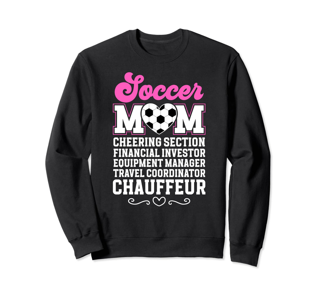 Soccer Mom Definition Mom Soccer Sweatshirt - Novelty Apparel Men Women