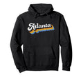 Atlanta Ga Distressed Atl Pride Hoodie - Fun Novelty Design for Adults