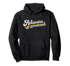 Atlanta Ga Distressed Atl Pride Hoodie - Fun Novelty Design for Adults