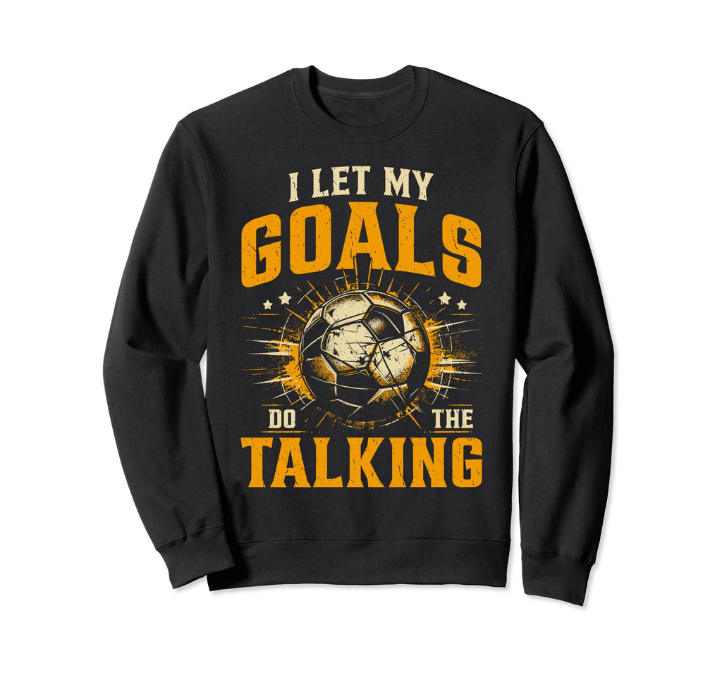 Womens Soccer Gift Sweatshirt - Minimalist Print Men Women