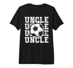 Soccer Uncle Cracked Wall Family T-Shirt - Graphic Print Men Women