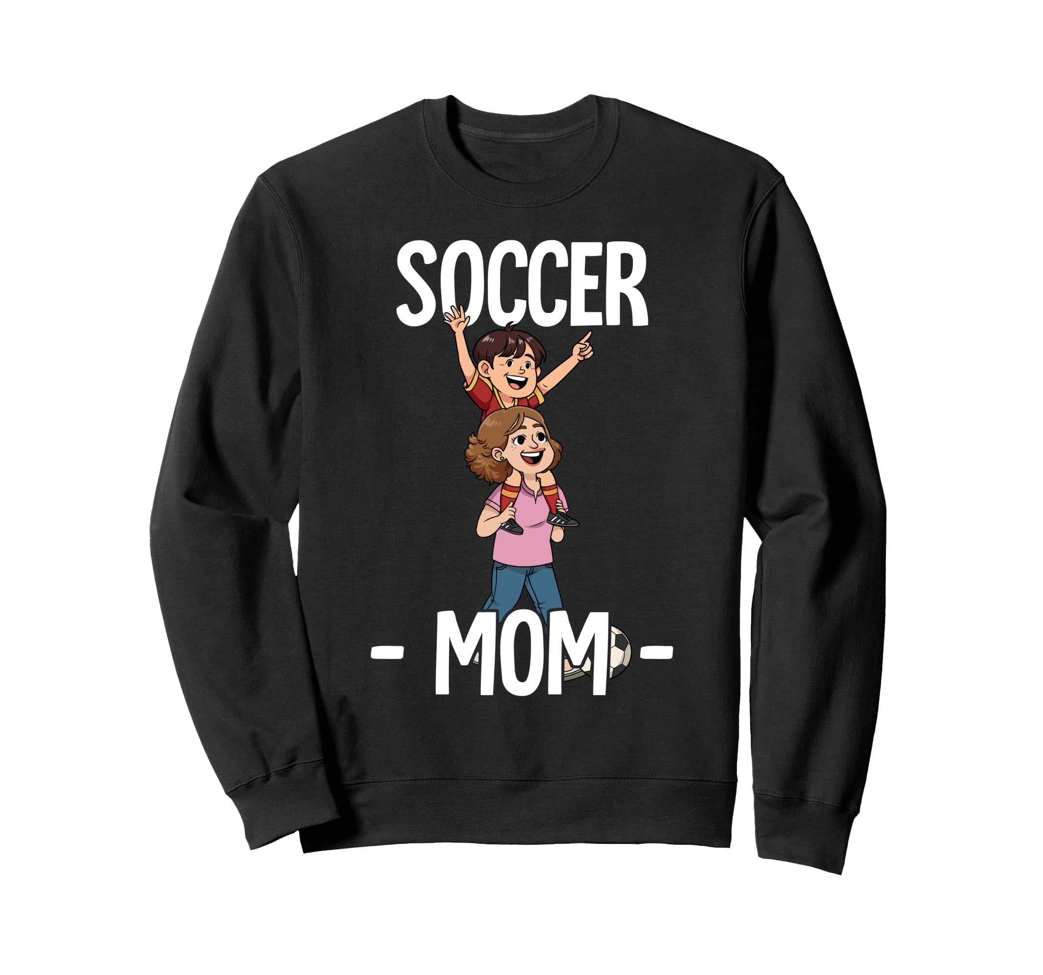 Soccer Mom Sweatshirt - Casual Everyday Wear Unisex