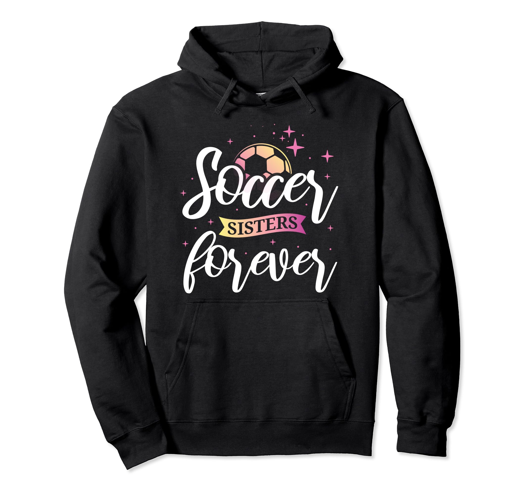 Soccer Team Outfit Players Fans Hoodie - Minimalist Print for Adults