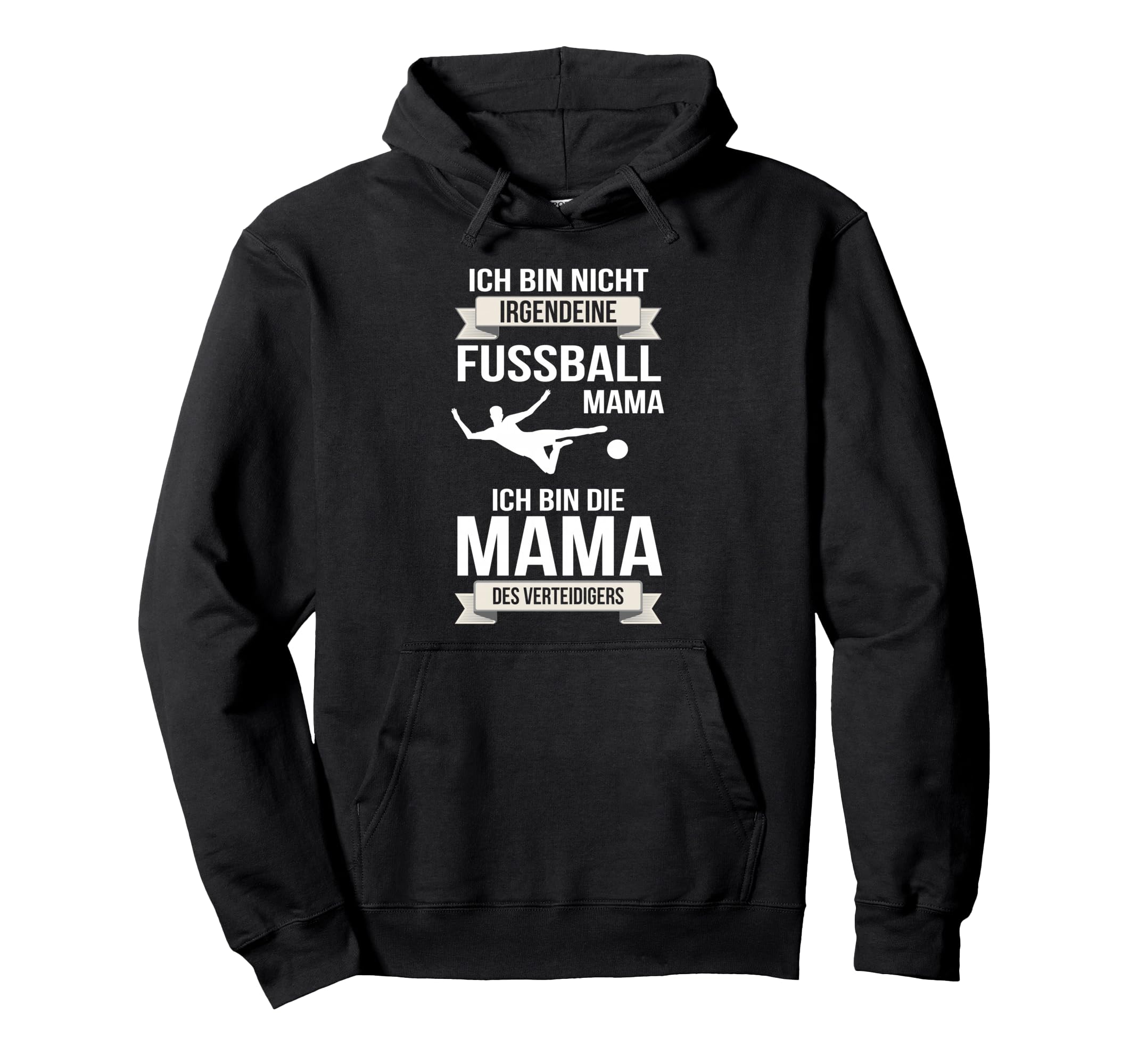 Football German Text Ich Bin Die Hoodie - Casual Everyday Wear Men Women