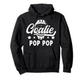 Hockey Goalie Pop Pop Ice Hockey Hoodie - Fun Novelty Design Men Women