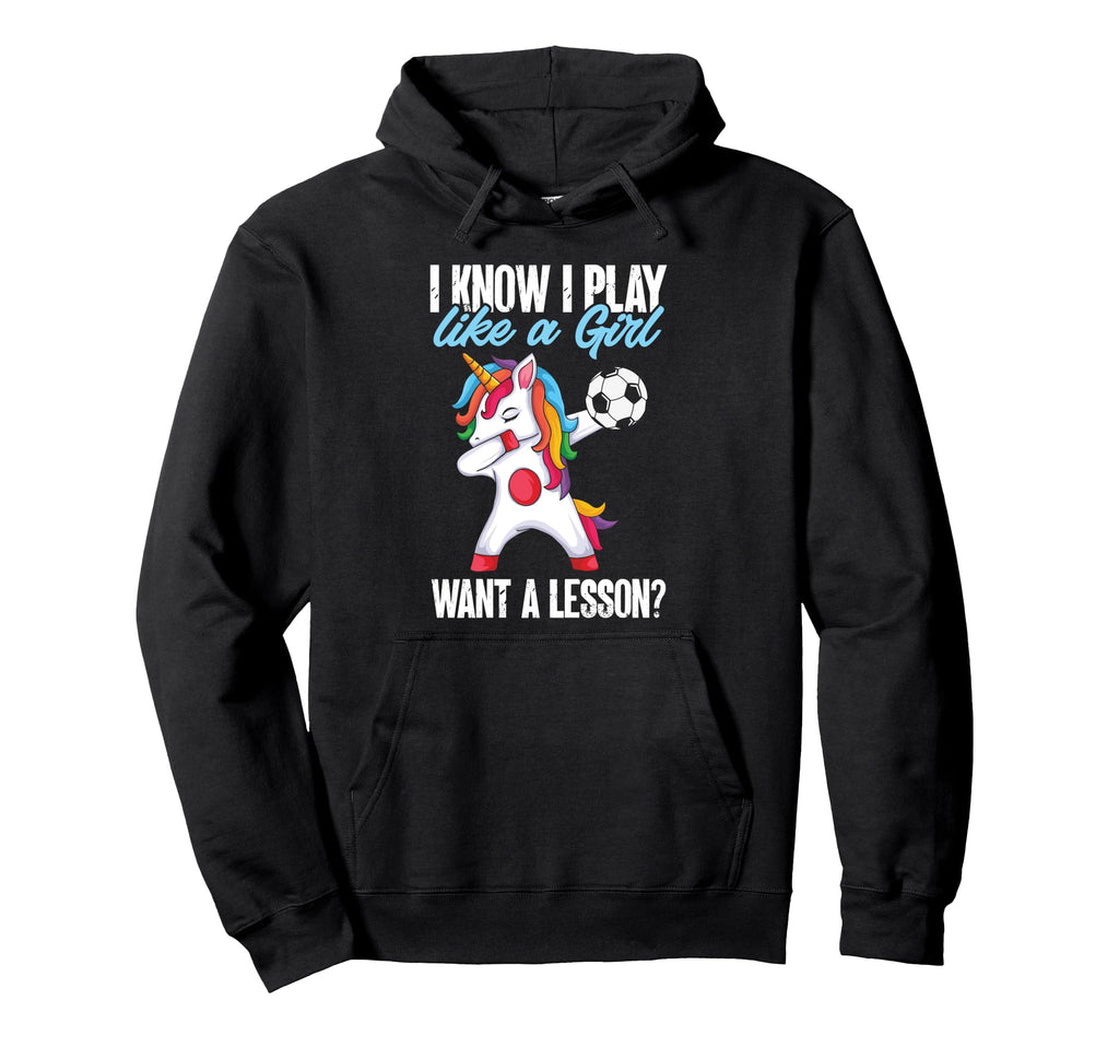 I Play Like Want Lesson Funny Soccer Hoodie - Custom Art Print Unisex
