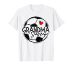 Soccer Grandma Soccer Player Family T-Shirt - Novelty Apparel for Adults