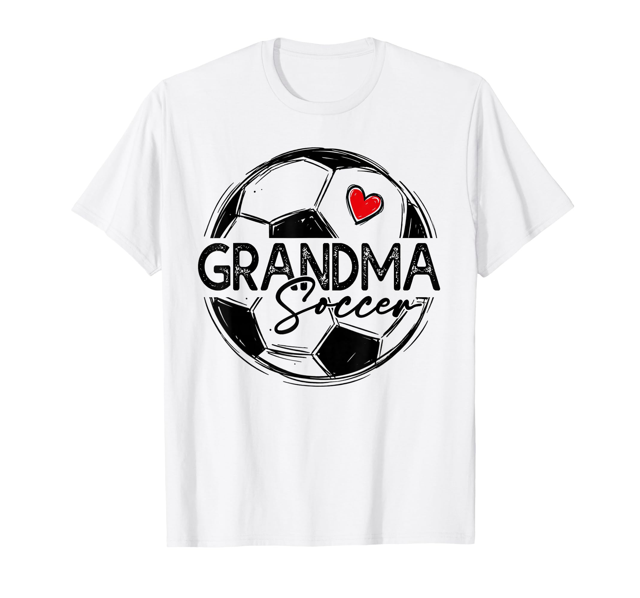 Soccer Grandma Soccer Player Family T-Shirt - Novelty Apparel for Adults