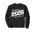 Proud Mama 2026 Senior Soccer Ball Sweatshirt - Minimalist Print Men Women