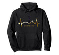 Dortmund Skyline Heartbeat Ruhrpott Hoodie - Minimalist Print Men Women