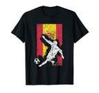 Spain Soccer Player Coach Fan Team T-Shirt - Fun Novelty Design for Adults