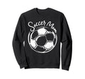 Soccer Mom Proud Sports Moms Sweatshirt - Casual Everyday Wear for Adults