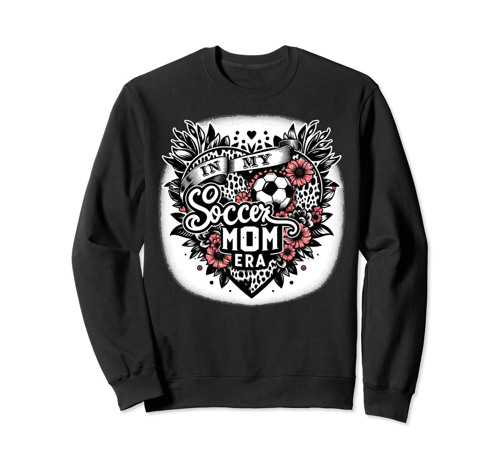My Soccer Mom Era Floral Soccer Sweatshirt - Streetwear Style for Adults