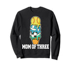 Softball Soccer Volleyball Mom Ice Sweatshirt - Minimalist Print Men Women