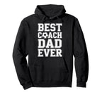 Soccer Champion Best Coach Dad Ever Hoodie - Trendy Graphic Men Women