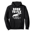 Born To Fly Goalie Soccer Craziest Hoodie - Fun Novelty Design Unisex