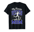 Soccer Mama My Favorite Soccer Player T-Shirt - Graphic Print for Adults