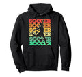 Soccer Goalie Player Fan Game Day Hoodie - Minimalist Print for Adults