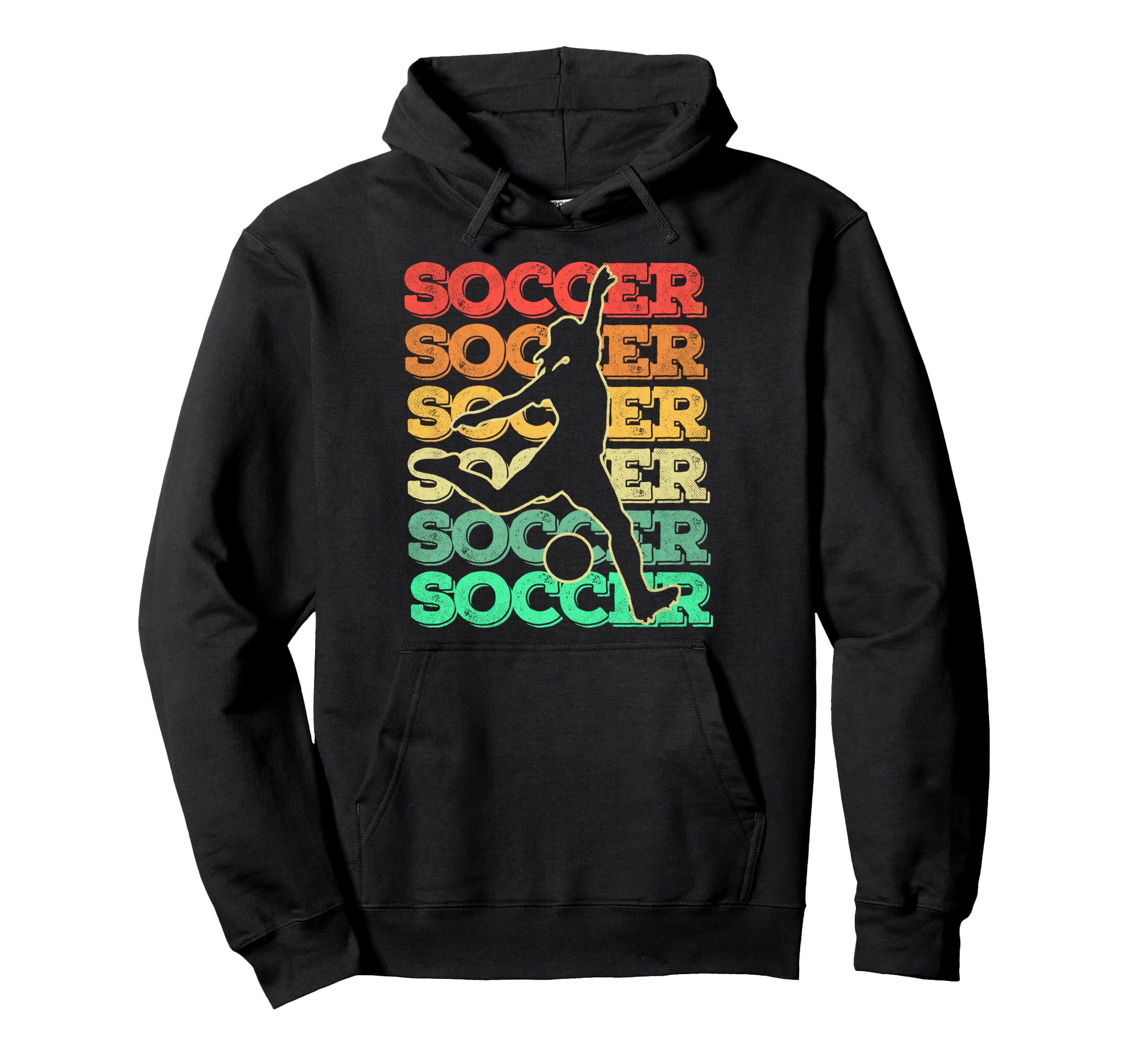 Soccer Goalie Player Fan Game Day Hoodie - Minimalist Print for Adults