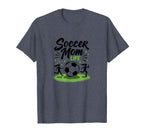 Soccer Mom Life Proud Parent Team Spirit Sweatshirt - Graphic Print Unisex