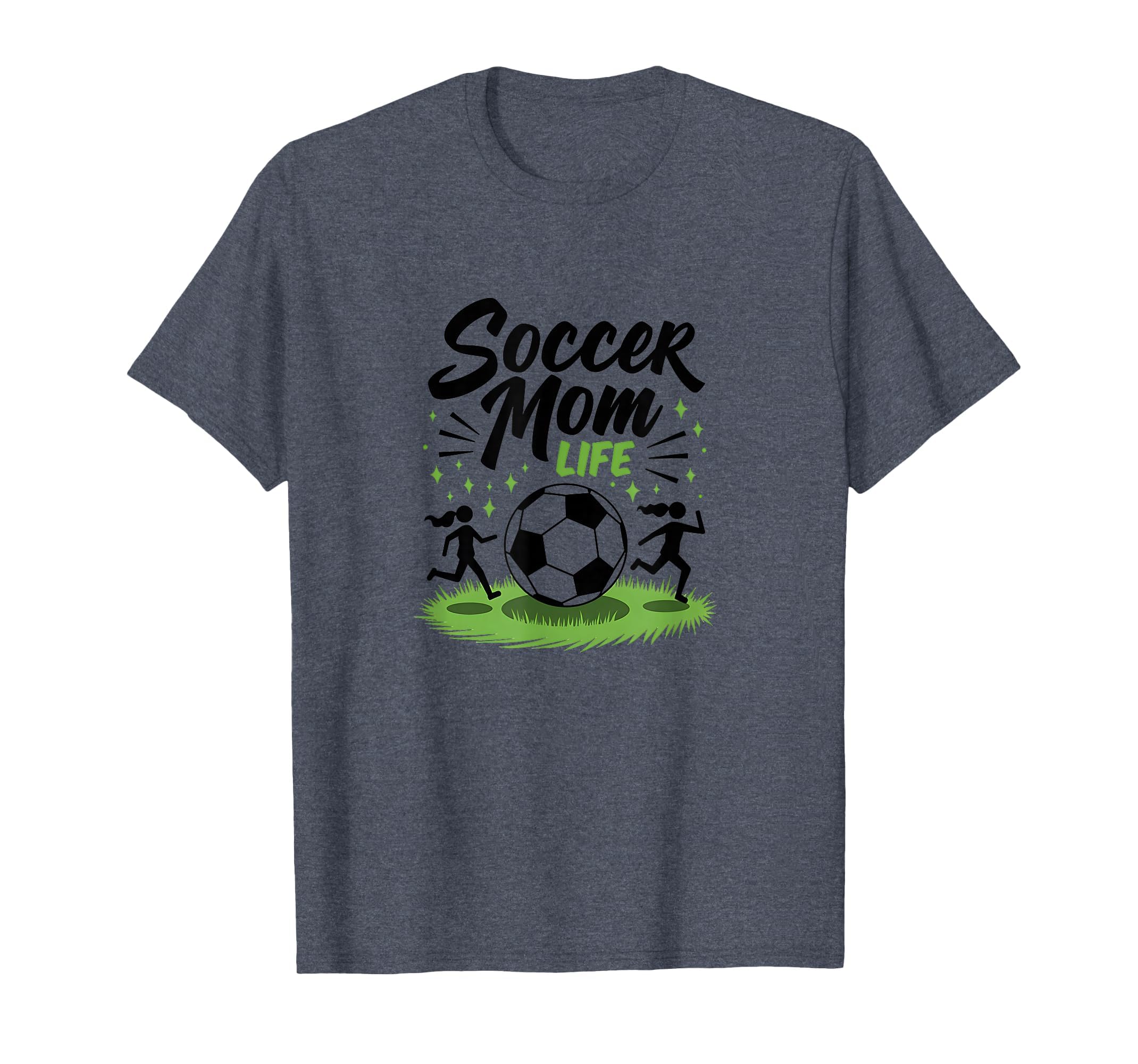 Soccer Mom Life Proud Parent Team Spirit Sweatshirt - Graphic Print Unisex