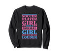 Soccer Players Designs Soccer Lover Sweatshirt - Trendy Graphic for Adults