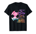 Soccer Player Goalkeeper Kick Sister T-Shirt - Unique Graphic for Adults