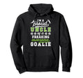 Proud Soccer Goalkeeper Uncle Soccer Hoodie - Minimalist Print for Adults