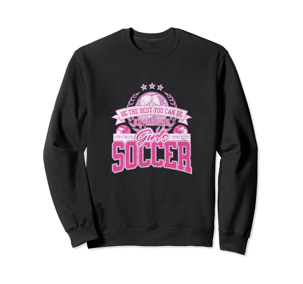 Be Best You Can Be Womens Soccer Sweatshirt - Fun Novelty Design for Adults