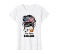 Busy Raising Ballers Soccer And T-Shirt - Novelty Apparel Unisex
