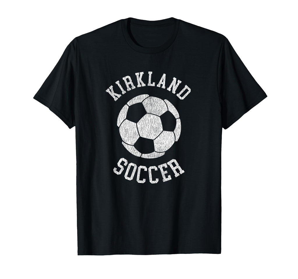 Kirkland Soccer Distressed 90S T-Shirt - Aesthetic Graphic for Adults